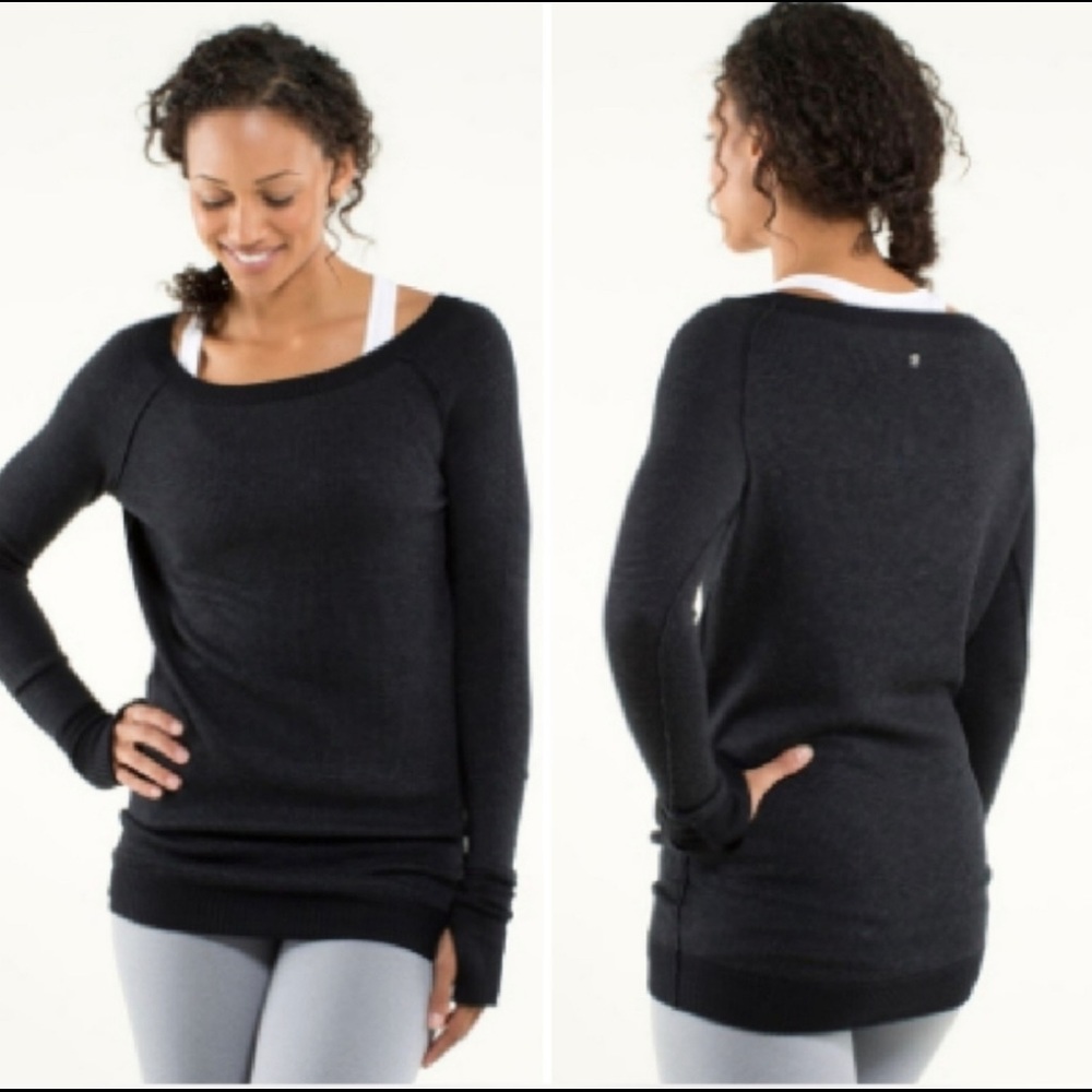 Lululemon Chai Time Reversible Pullover Sweater Size 2